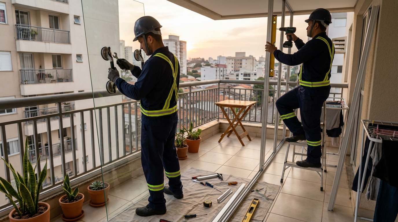 Divisórias em Vidro na Base, Rio Branco‑AC