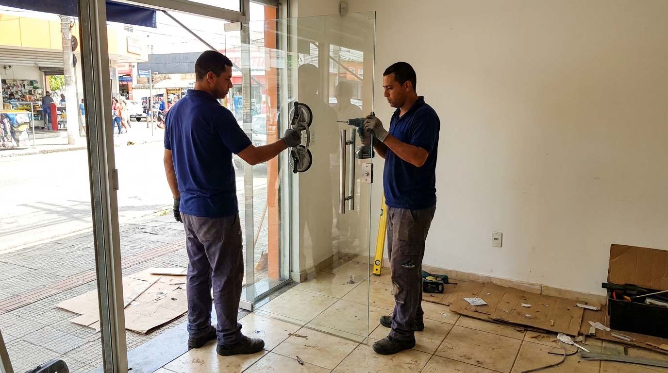 Portas em Vidro no Comara, Rio Branco‑AC